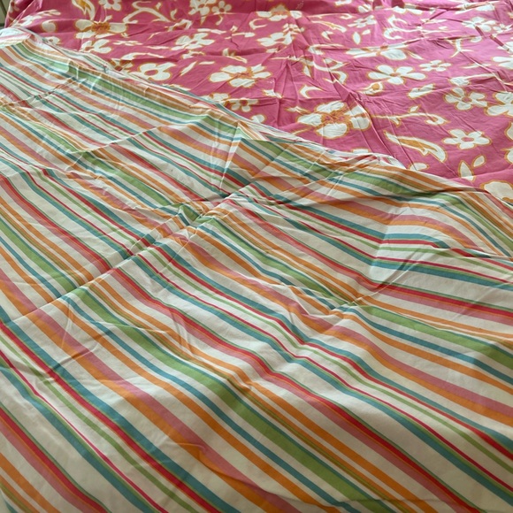 Queen cotton reversible button top closing handmade duvet - Picture 4 of 6